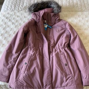 Columbia Light Pink Winter Insulated Jacket